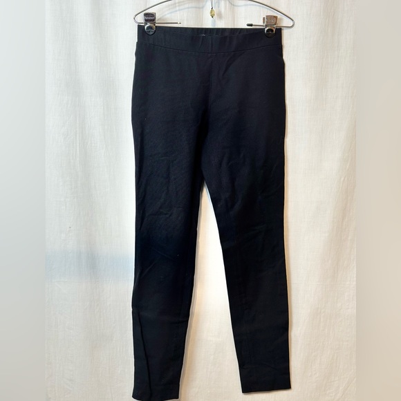 THEORY Stretch Pants - Womens Sz 4 POINTE Pull On - BLACK - Picture 5 of 11